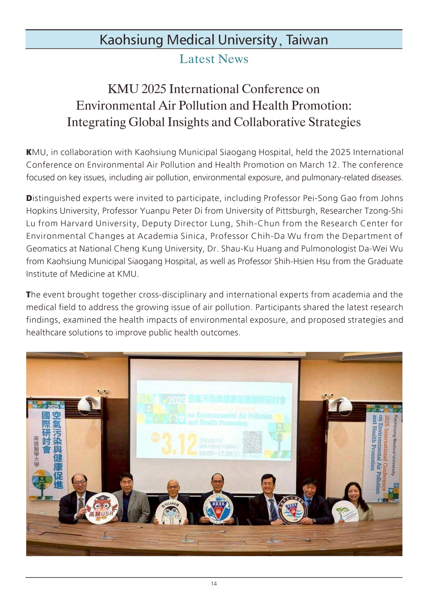 KMU Newsletter 14